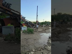 Vidéo de fonctionnement du rig HDD de 100 tonnes